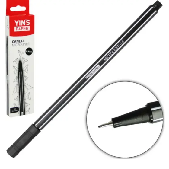 CANETA FINELINER 0.4MM - YINS PAPER