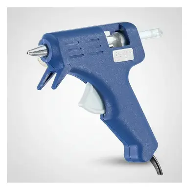 Pistola De Cola Quente Artesanal Ac-280 Azul (8w) - Rhb