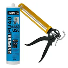 KIT 1 PU40 + APLICADOR REFORCADO BRANCO PRETO CINZA