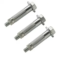 Parabolt Chumbador 1/4" x 2"  Kit 10;  20 e 50 peças Fixação Pesada em Concreto