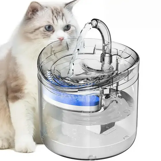 Bebedouro Dispensador Distribuidor de Água Elétrico Inteligente para Gatos Cães Pet