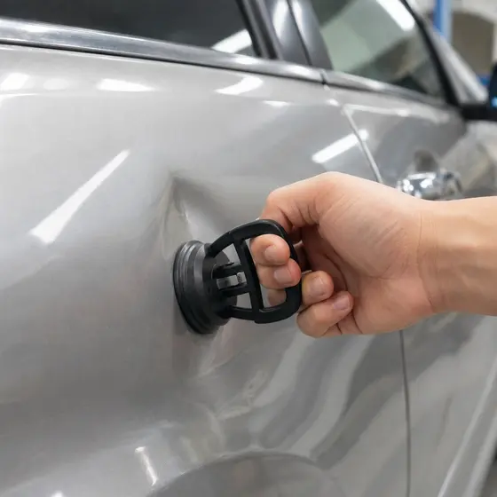 Kit 2 Ventosas Tira Amassado Porta Carro Moto Com Trava Sucção 4 Kg Ferramenta Lataria