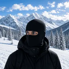 Touca Ninja Balaclava Maculina e Feminina Térmica Proteção UV +50 Solar Moto Inverno Capacete Vento