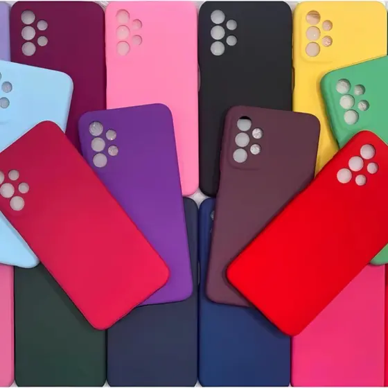 Capinha de Silicone Aveludada Para Samsung Anti Impacto A15 Aveludada Protetora