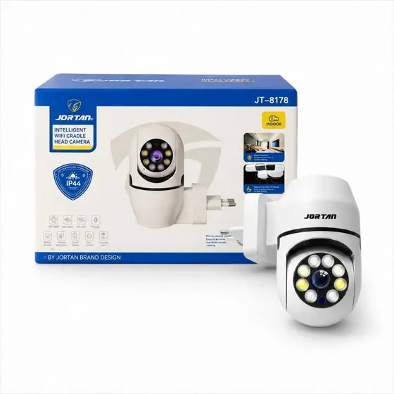 Câmera De Segurança Tomada Wifi JT-8178 Visão Noturna HD 1080P
