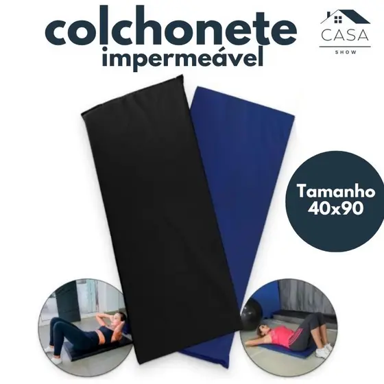 Colchonete Para Academia Treino Ginastica D23 Revestido Impermeável