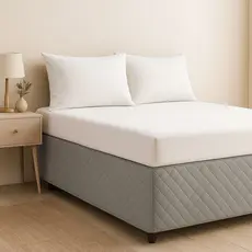 Saia Para Cama Box Casal Solteiro Com Elástico Matelado