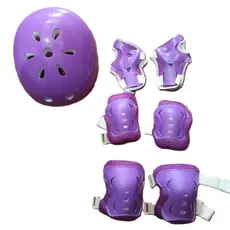 Capacete De Patins Criança serviu Ate 8 Anos Kit De Proteção Infantil Para Patinete e Skate Promoção