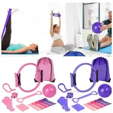 13 Pçs/Set Kit De Equipamentos De Pilates , Conjunto De Bola Para Modelagem Corporal Portátil , Melhora A Saúd