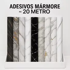5/10/15/20 Metros Adesivo Papel de Parede Autocolante 5m x 45cm Madeira Mármore Geométrico