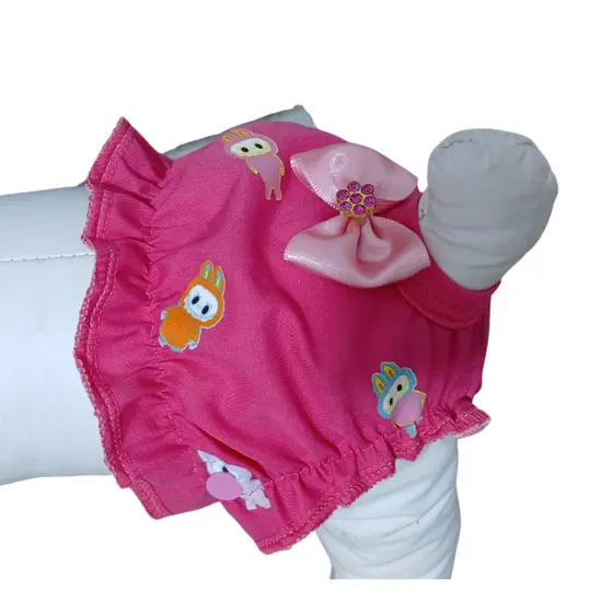 Calcinha Higiênica Mod Labubu Pet Cães e Gatos