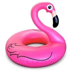 Boia Flamingo Adulto Rosa 120cm Inflável Piscina Praia Melho Precoss