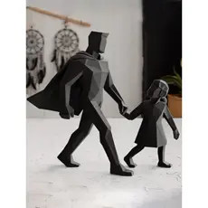 Estatueta Heroi Pai e Filho (a)