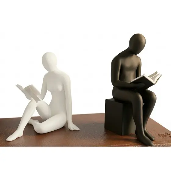 Apoio de Livros Leitores Minimalistas Decoração