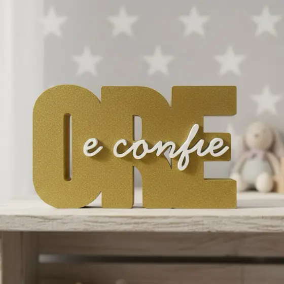 Letreiro “Ore e Cofie”