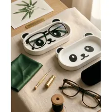 Bandeja / Porta Óculos Panda – Proteção e Estilo para seus Óculos!
