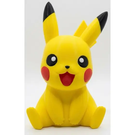 Boneco Amarelo Estilo Monstro Elétrico – Miniatura Geek Decorativa