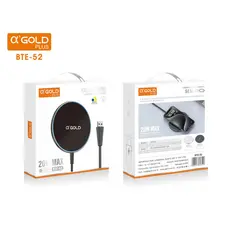 Carregador Sem Fio Indução Magnético 20w Turbo Ultra Rápido A'gold BTE-52