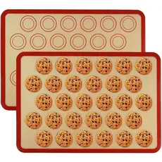 Tapete De Silicone E Fibra De Vidro Culinário Prático 42x30cm