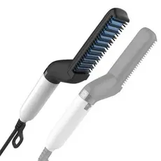 Chapinha Modelador Portátil para Cabelo e Barba Masculino com Pente