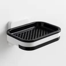 Saboneteira Adesiva de Parede Com Bandeja e Sem Perfuração