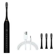 Escova de dentes elétrica recarregável Sonic IPX7