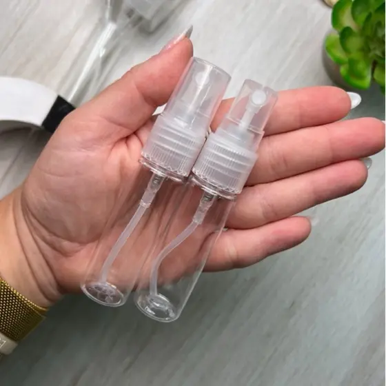 Kit C/100 Frascos Spray 15ml Borrifador Home Care Água de lençois Aromatizador Cheirinho Perfume