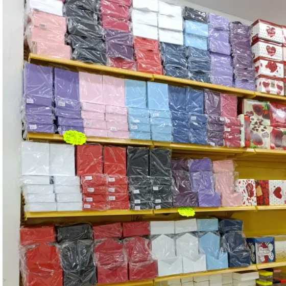 caixas cartonadas envelope/redonda/livro presente cestas