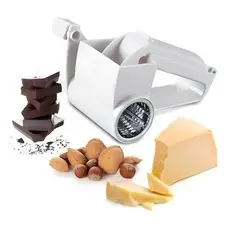 Ralador Manual Pratico De Queijo Parmesão Chocolate