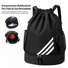 Bolsa Mochila Saco saquinho academia impermeável resistente