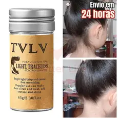 KIT2 Bastão de Cera para Cabelo Anti-Frizz Frizzy Hair Tidying Creme-BT