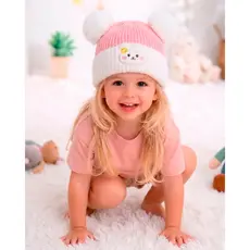 Touca Gorro De Tricô Infantil Modelo Animais Divertido Inverno 1885