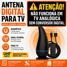 Antena Digital HDTV UHF com Sinal Estável LE-3094-5