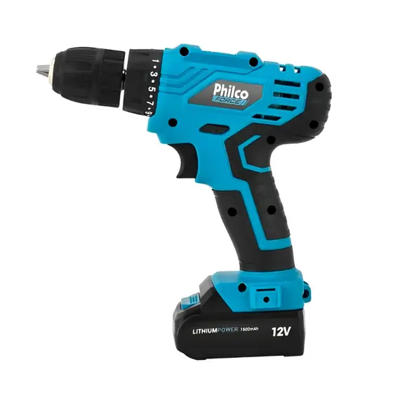 Parafusadeira Force Bivolt 2 em 1 800RPM PPF12 - Philco