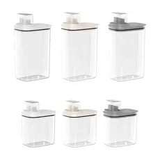Kit 2 Dispenser De Sabão, Amaciante e Sabão Líquido Flow 2,3L e 1,5L KTE150 - Ou