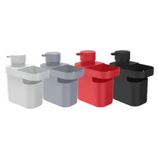 Dispenser Detergente Porta Bucha Organizador Pia Trium 650ml DT550 - Ou