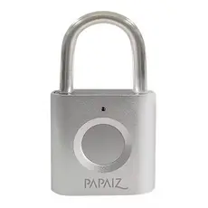 Cadeado Digital com Biometria Inteligente Recarregável CF30 - Papaiz