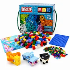 Blocos de Montar Inblox 525 Peças Educativo Construção Criativa Infantil Brinquedo Compativel