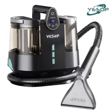 YESOP Extratora Higienizadora Portátil a Vapor 130°C 1700W 13kPa Limpeza Sofás Tapetes Carros
