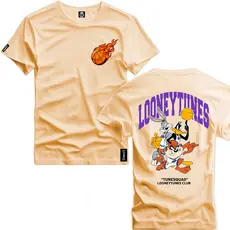 Camiseta Looney Tunes Basquete  FC003 Unissex Estampa Frente e Costa Personalizado Algodão