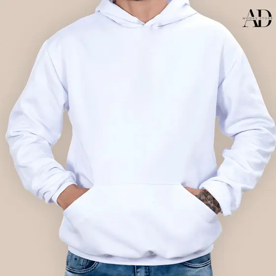 MOLETOM UNISSEX BLUSA CANGURU 100% ALGODAO LISO COM CAPUZ VARIAS CORES