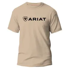 Camisa Masculina Algodão Camiseta Estilosa Estampa Country Ariat
