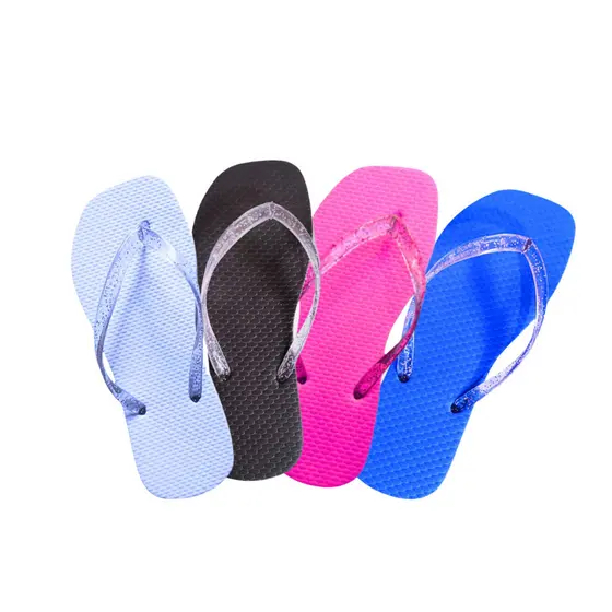 Kit 4 Pares Chinelo de Dedo Feminino Adulto e Infantil Promoção Barato – Leve e Macio