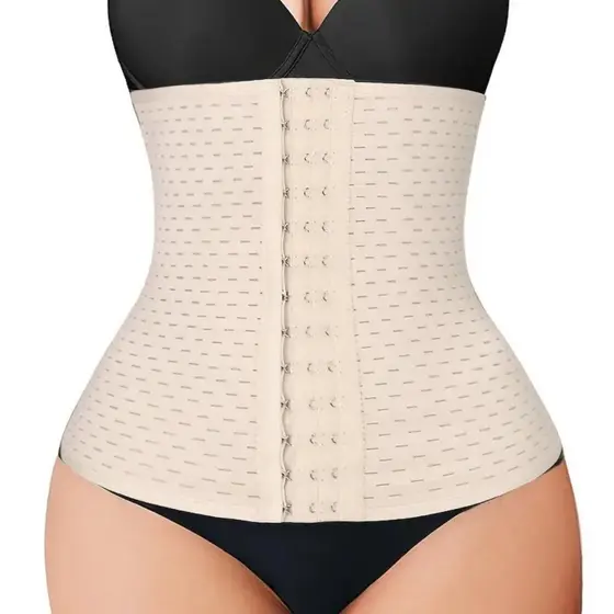 Cinta Modeladora Seca Barriga Cinta de Furos Pós-Parto Feminina Com Cintura Traine C-Seção Recuperação
