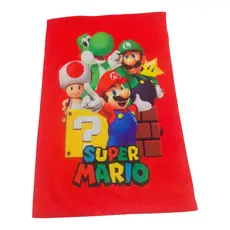 Toalha de rosto/mão Lancheira Super Mario
