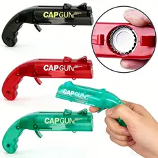 CapGun Portátil 2 Criativo Voando Tampa Lançador Abridor De Cerveja Ferramentas Barra Bebidas Em Forma De