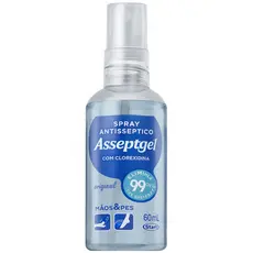 SPRAY ANTIS. ASSEPTGEL CLOREXIDINA ORIGINAL 60ML