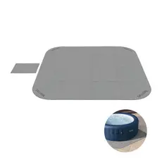 Tapete Protetor Forro Chão Para Spas com 17 peças 1,96m x 1,96m Bestway