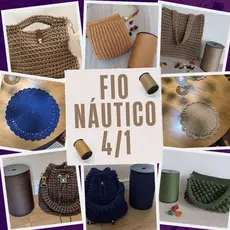 Cordão Fio Náutico 4/1 - 3,5 mm - 100% Polipropileno - 1 Kg GEOTEX