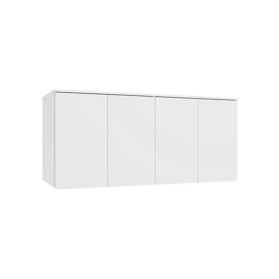 Armário Aéreo 4 Portas Kappesberg Adapt Branco 155cm